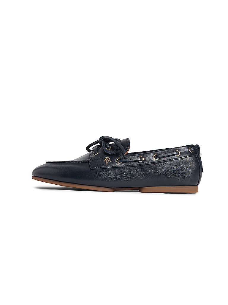Tommy Hilfiger TH Sleek Boat Shoe Navy 40 4